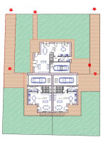 COMPOSIZIONE:
Trifamiliare di nuova costruzione, sviluppata su due livelli: ampia zona giorno con...