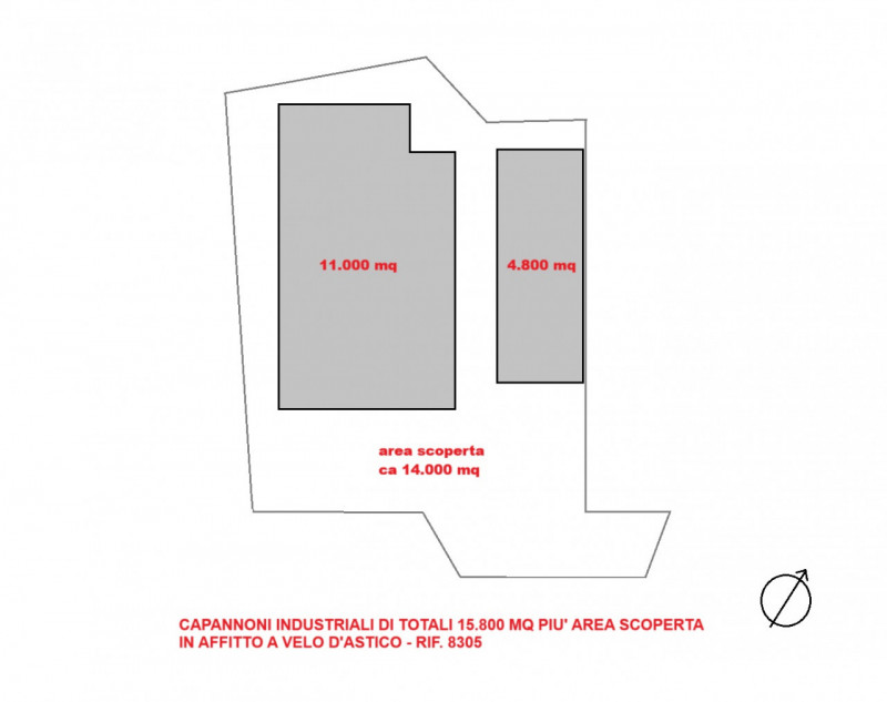 CAPANNONE INDUSTRIALE DI 15.900 MQ IN LOCAZIONE A VELO D'ASTICO (VI) - Rif. 8305
Proponiamo in lo...
