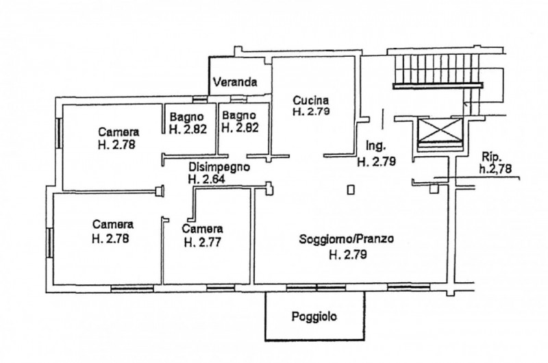 Ubicato in quartiere residenziale a Mestre, proponiamo in vendita un magnifico appartamento penta...