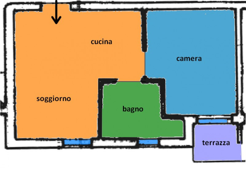 Proponiamo in vendita un grazioso appartamento bilocale di 37 mq situato nella tranquilla e ricer...