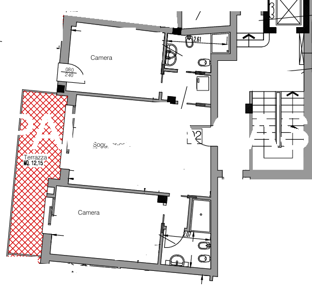 Nuova piccola palazzina 

Via Savonarola, Nuova palazzina di 10 unità abitative in fase di ultima...