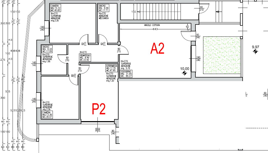 TRILOCALE DI NUOVA COSTRUZIONE AL PIANO TERRA CON SCOPERTO ESCLUSIVO