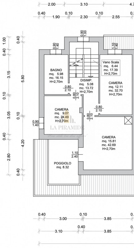 PORZIONE DI TESTA DI TRIFAMILIARE NUOVA – AMPI SPAZI E MANSARDA ABITABILE

Proponiamo in vendita ...