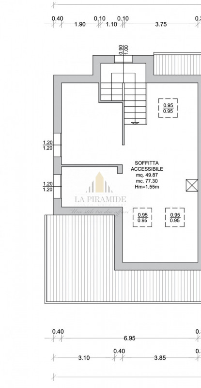 PORZIONE DI TESTA DI TRIFAMILIARE NUOVA – AMPI SPAZI E MANSARDA ABITABILE

Proponiamo in vendita ...