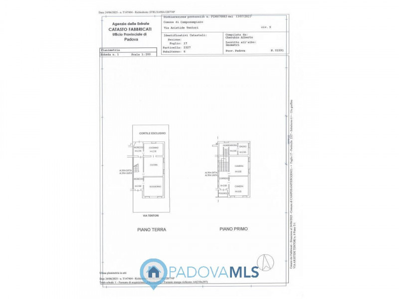 Immobile in esclusiva al Gruppo Padova MLS.
Situata in pieno centro a Camposampiero, comoda a tut...