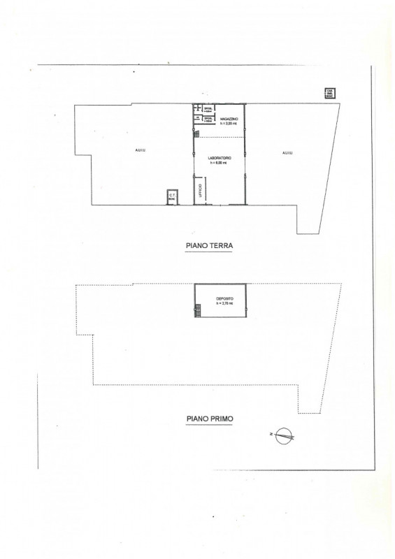 CALDOGNO: CAPANNONE INDUSTRIALE AFFIANCATO di mq 1400 circa H 6,00 sotto trave, con area esterna ...