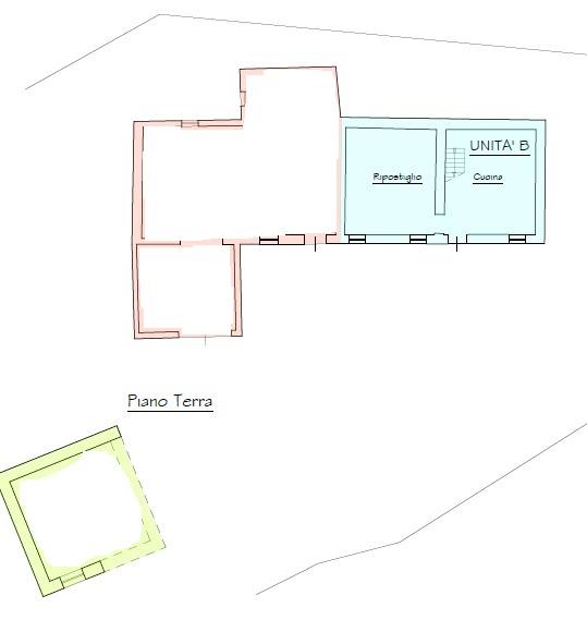 COMPOSIZIONE:
Bellissima soluzione dalle ottime potenzialità, completamente da ristrutturare, con...