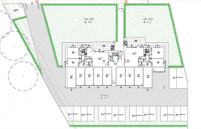 Nuovo complesso residenziale in centro quartiere a due passi da tutti i servizi e allo stesso tem...