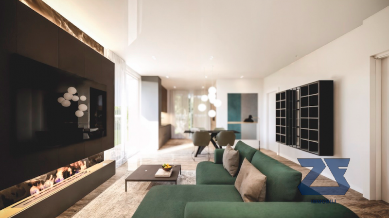 Proponiamo in vendita questo luminoso e spazioso quadrilocale distribuito su mq.90 in zona reside...