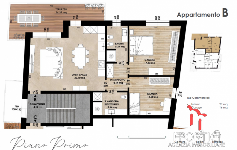 Quinto di Treviso - 

App.to  B 

In zona centrale e residenziale, comoda a tutti i principali se...