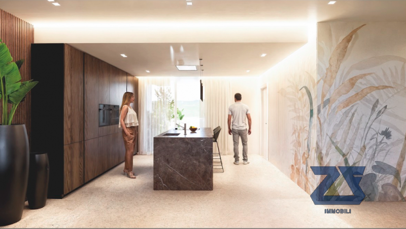 Proponiamo in vendita questo luminoso e spazioso attico distribuito su mq.100 in zona residenzial...