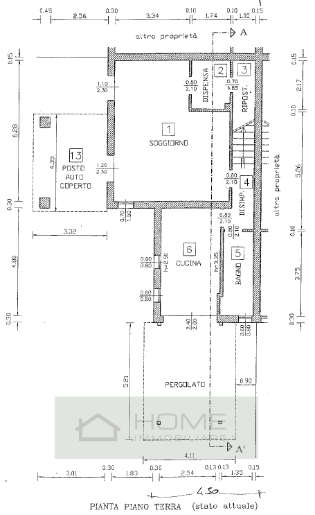 Quadrifamiliare con giardino privato a Trambacche-Veggiano