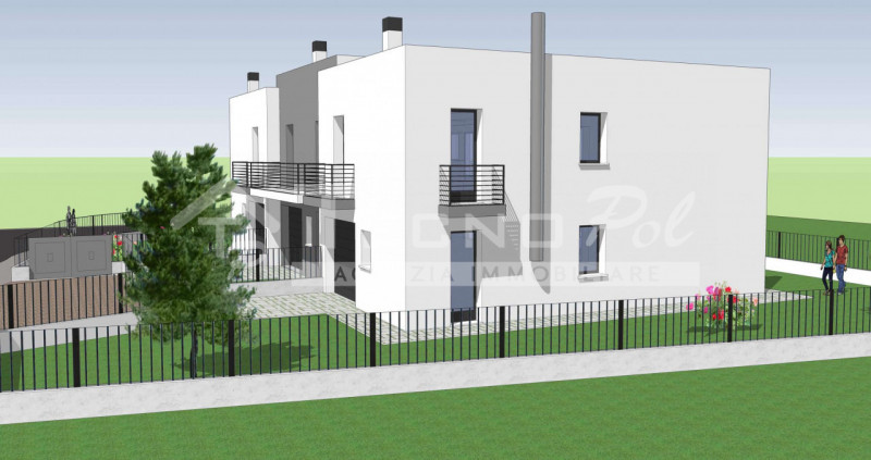 Nel comune di Loreggia proponiamo in costruzione trifamiliare composta da tre unità a schiera ind...