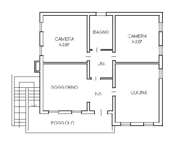 COMPOSIZIONE:
Soluzione costituita da due unità abitative, completamente ristrutturate, con belli...