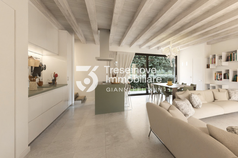 (Per INFO Feltrin ing. Gianni 3288349492) Proponiamo in vendita a Povegliano eleganti bifamiliari...