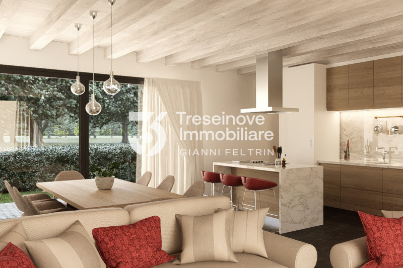 (Per INFO Feltrin ing. Gianni 3288349492) Proponiamo in vendita a Povegliano eleganti bifamiliari...