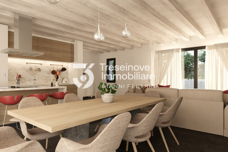 (Per INFO Feltrin ing. Gianni 3288349492) Proponiamo in vendita a Povegliano eleganti bifamiliari...