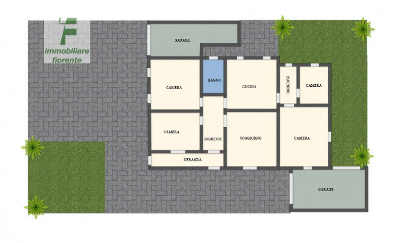 SOLUZIONE INTROVABILE...COMODA AI SERVIZI...SU UN LOTTO DI MQ 400...CASA SINGOLA SU UNICO PIANO D...