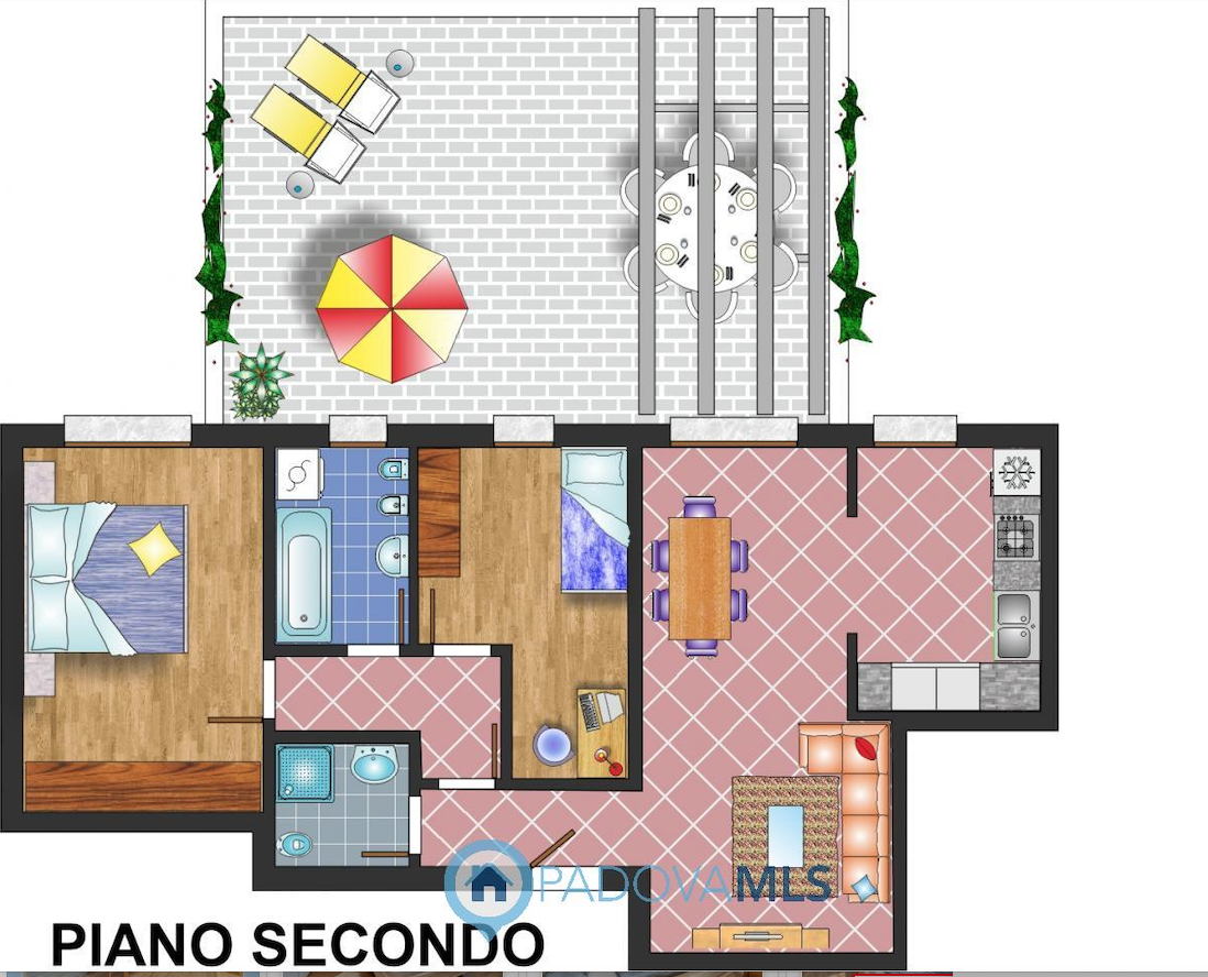 NOVENTA PADOVANA ZONA NOVENTANA ATTICO CON TERRAZZO