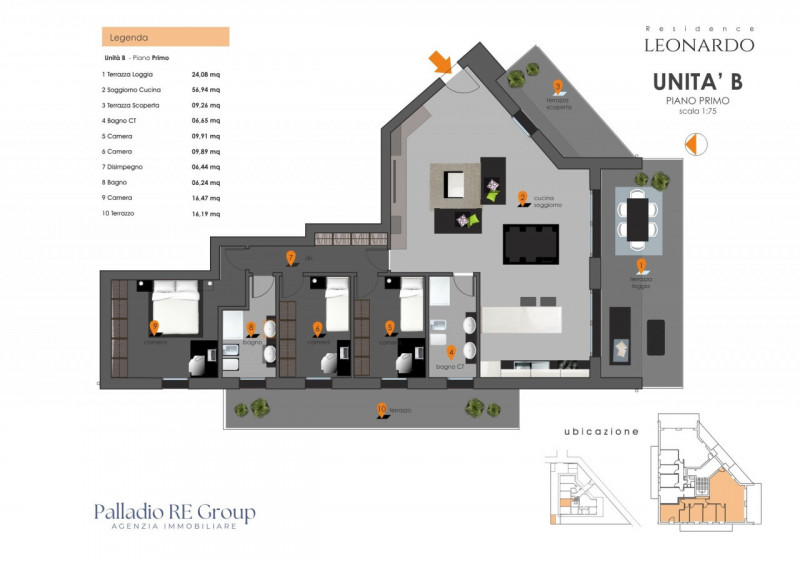 A soli pochi minuti da Vicenza, in una ZONA RESIDENZIALE ESCLUSIVA, immersa nel verde e comodamen...