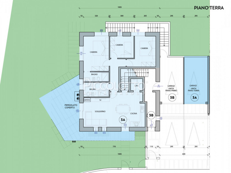 Rif. V5206 3A - Castelcucco, appartamento in vendita in prestigioso contesto residenziale "Borgo ...