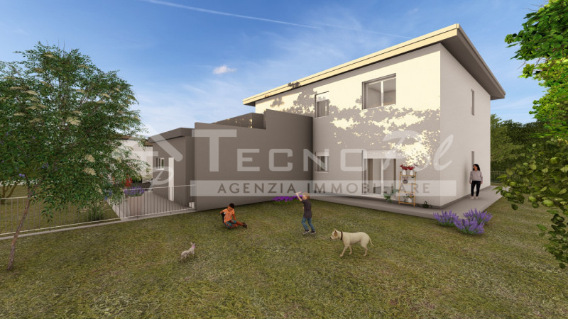 BORGORICCO - In costruzione proponiamo bifamiliare in orizzontale, due unità completamente indipe...