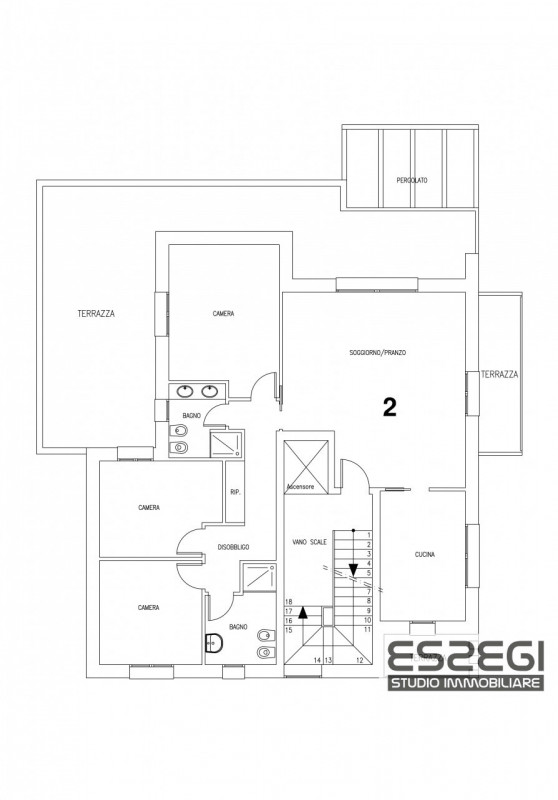 SARMEOLA di RUBANO: Proponiamo appartamento al piano primo, in palazzina di nuova costruzione di ...