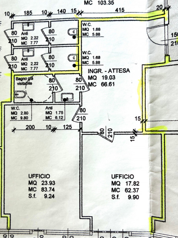 (Per INFO Monica 3482688677) Proponiamo in vendita un ottimo ufficio di circa 75 mq, situato nell...