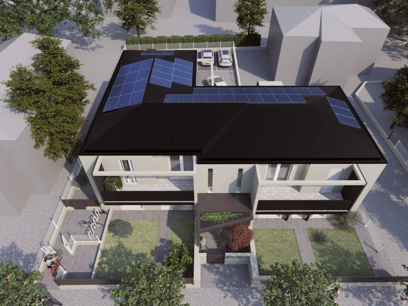 APPARTAMENTO BICAMERE di NUOVA COSTRUZIONE con ingresso INDIPENDENTE e GIARDINO PRIVATO, inserito...