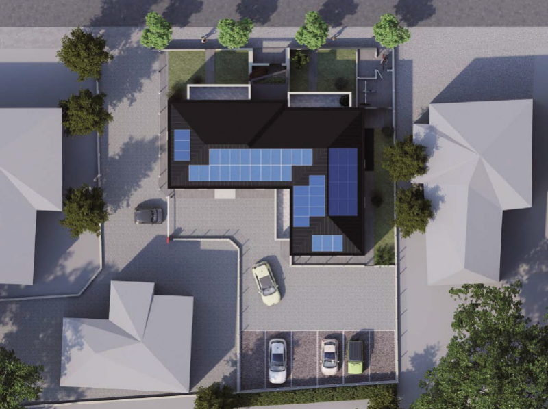 APPARTAMENTO BICAMERE di NUOVA COSTRUZIONE con ingresso INDIPENDENTE e GIARDINO PRIVATO, inserito...