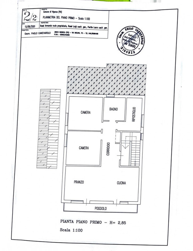 VIGONZA CENTRO: In quartiere residenziale centralissimo vi proponiamo una nostra esclusiva. Tratt...