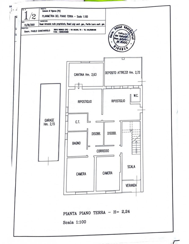 VIGONZA CENTRO: In quartiere residenziale centralissimo vi proponiamo una nostra esclusiva. Tratt...
