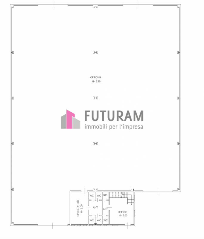Mestrino (pd) - riferimento 2MAT - tel. 340 33 58 378
Nostra esclusiva 
Vendesi capannone singolo...