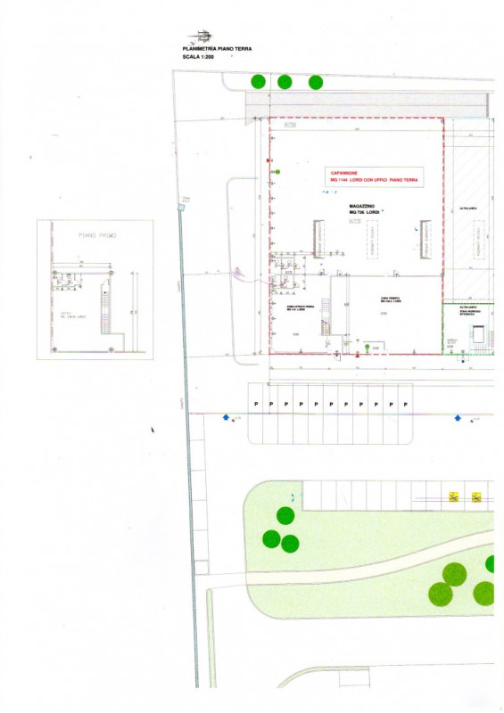 AFFITTASI CAPANNONE - MAGAZZINO MQ. 2.500 PONZANO VENETO (TV) INTERRATO in zona industriale in un...