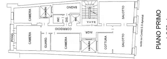 CENTRO STORICO: Proponiamo in vendita un esclusivo appartamento al piano nobile di un piccolo pal...
