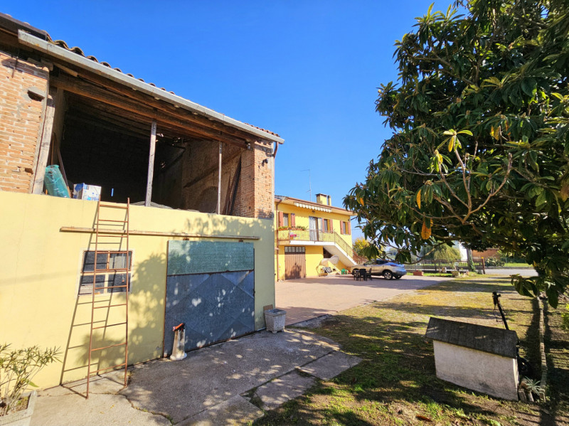 Proponiamo in vendita a Piacenza D'Adige, spaziosa soluzione indipendente con cortile e giardino ...