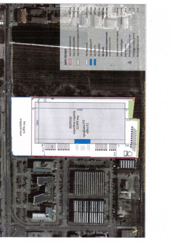 CALDIERO (VR) AFFITTASI CAPANNONE DA COSTRUIRE DI CIRCA MQ. 22.500 AD USO LOGISTICO in un'area di...