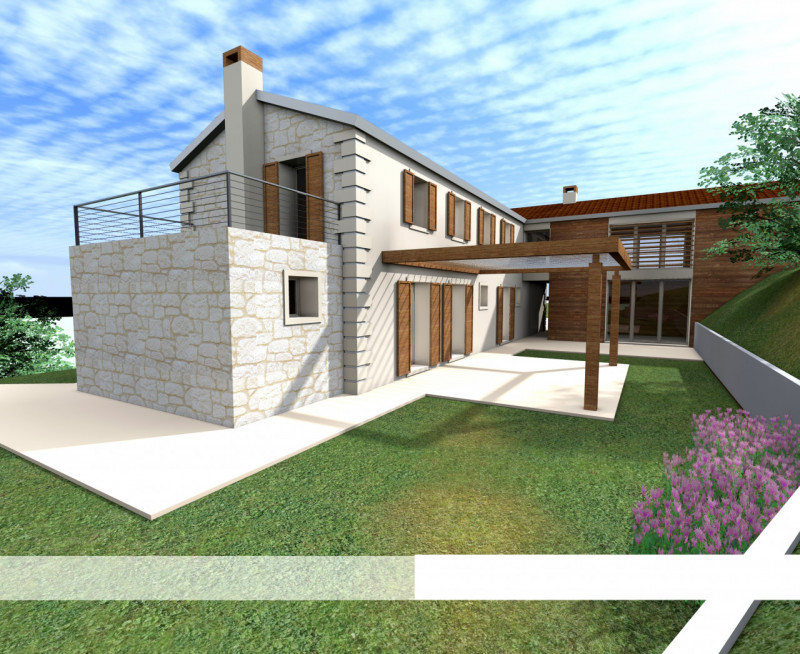 Nel cuore del Parco dei Colli Euganei, a Baone (PD), nasce una villa moderna realizzata allo stat...