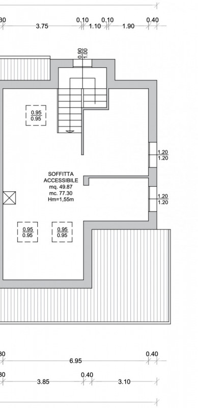 PORZIONE DI TESTA DI TRIFAMILIARE NUOVA – AMPI SPAZI E MANSARDA ABITABILE

Proponiamo in vendita ...
