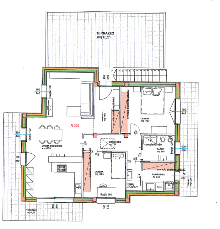 In una tranquilla zona residenziale tra il quartiere di San Bortolo e Laghetto, proponiamo in ven...