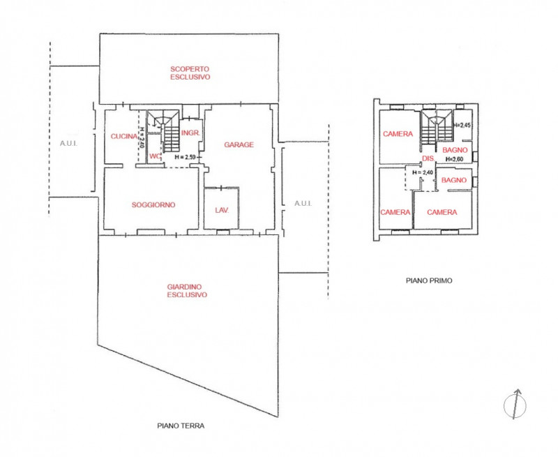 COSTABISSARA: RECENTISSIMA VILLA IN CLASSE ENERGETICA A4 CON GIARDINO E GARAGE DOPPIO - Rif. 8309...