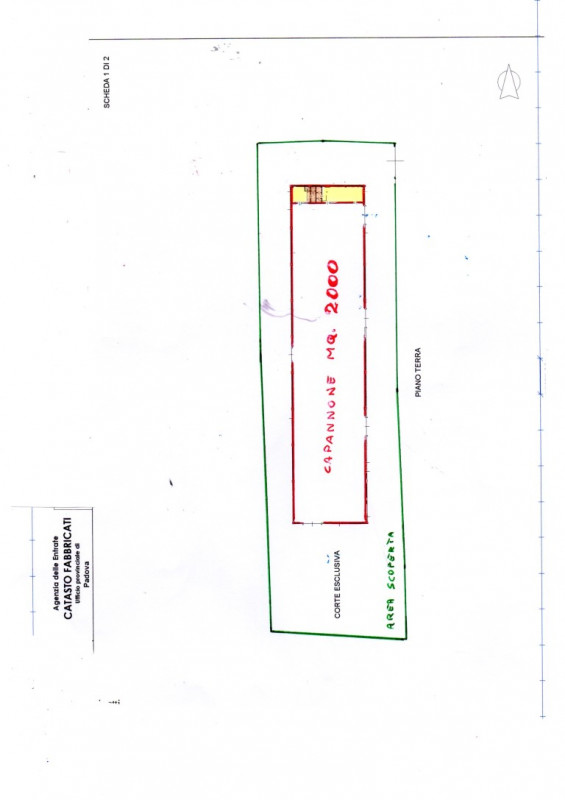 AFFITTASI PIOMBINO DESE (PD) CAPANNONE di mq. 2.000 di recente costruzione, pertanto totalmente f...