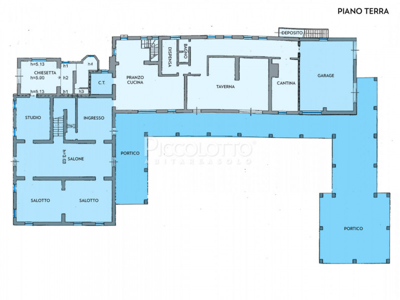 Rif. V5398 - Prestigiosa Villa dalle origini settecentesche in località Mercato Vecchio a Montebe...