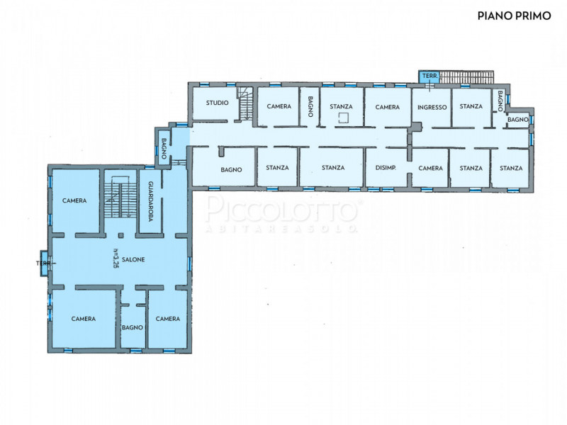 Rif. V5398 - Prestigiosa Villa dalle origini settecentesche in località Mercato Vecchio a Montebe...