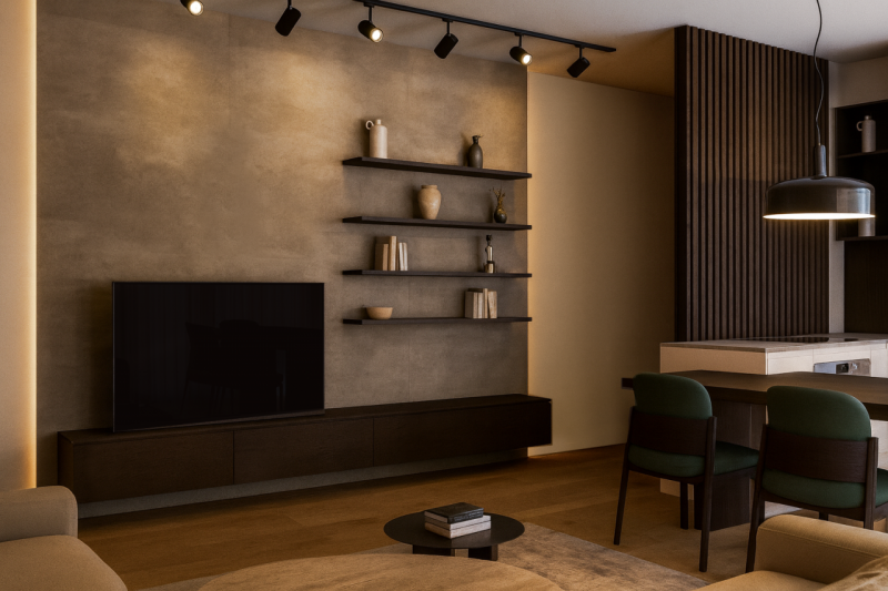 Bellissimo attico con due splendide terrazze in un contesto residenziale tranquillo e allo stesso...