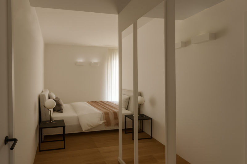 Bellissimo attico con due splendide terrazze in un contesto residenziale tranquillo e allo stesso...