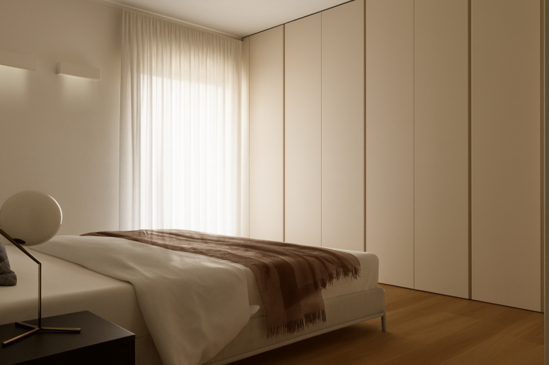 Bellissimo attico con due splendide terrazze in un contesto residenziale tranquillo e allo stesso...