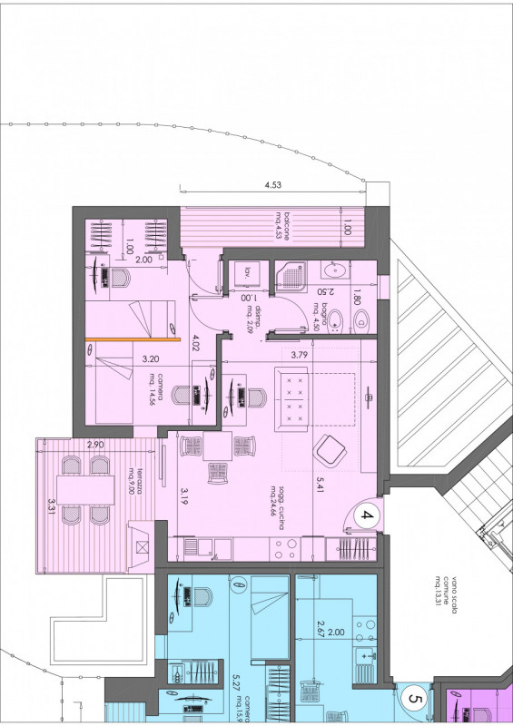 RIF: FR023 PADOVA - FUORI MURA Proponiamo in vendita appartamento di nuova costruzione  al piano ...