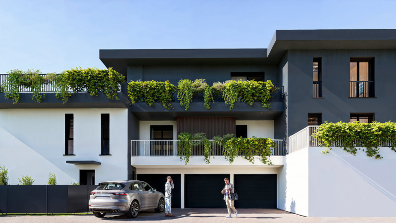 Introvabile ATTICO a cinque minuti da Vicenza Nord, all'interno di una piccola palazzina che ospi...