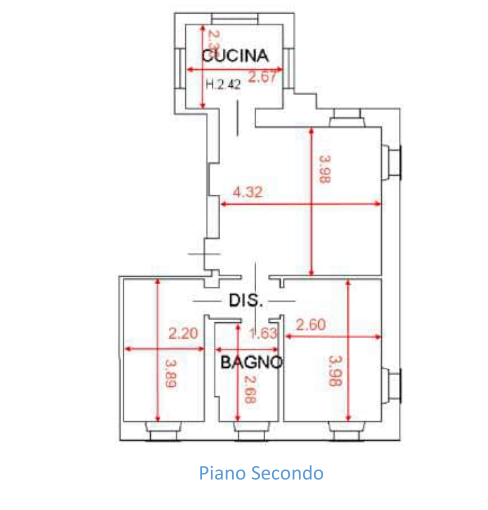 Rif. A.A.42-241

Vendita all'asta - appartamento al 2° piano con cantina in data 16 dicembre  202...